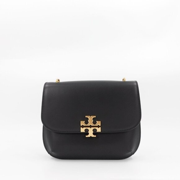 Tory Burch Eleanor Slim Saddlebag Black OS - Picture 4 of 16
